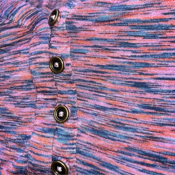 Matilda Jane Womens Long Sleeve Top Size L Purple Pink Relaxed Style - Picture 5 of 9